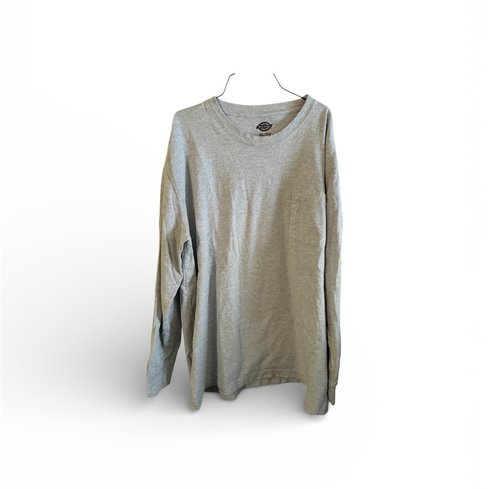 Dickies Heather Gray Long Sleeve Shirt